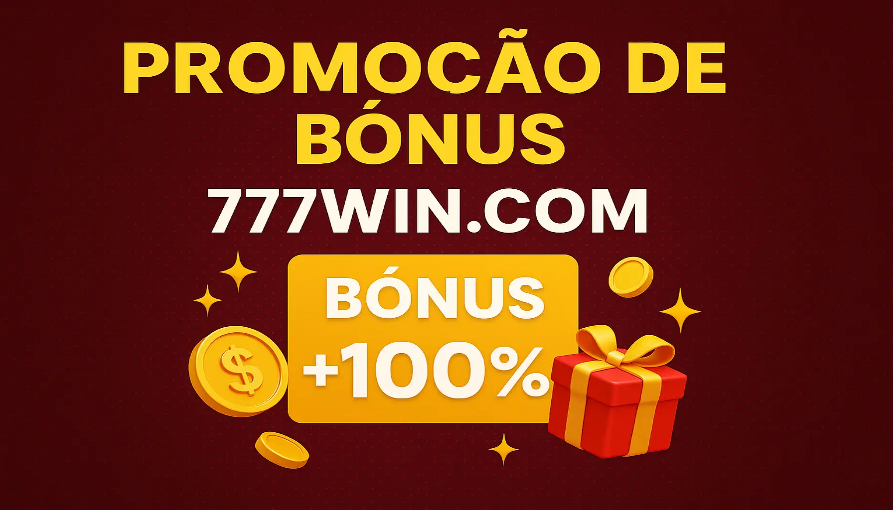 O bônus promocional 777WIN.COM é uma ótima maneira de começar sua aventura