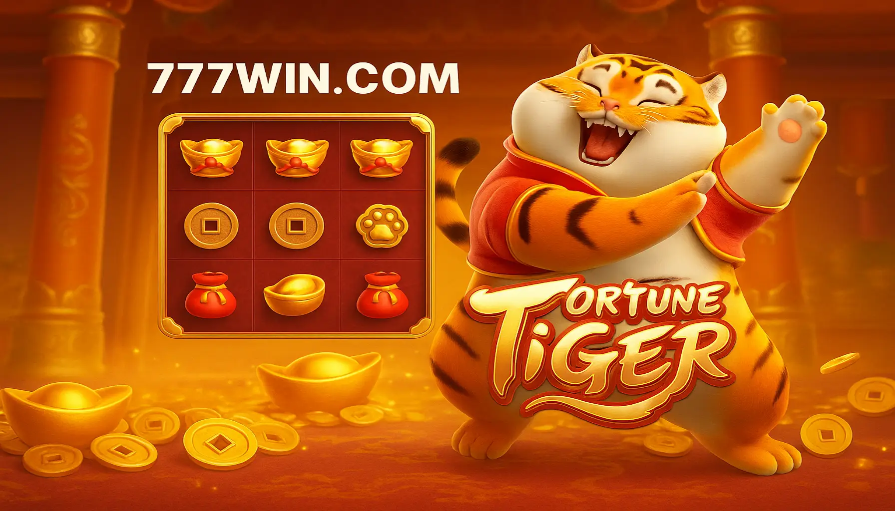 Fortune Tiger é um jogo imperdível no 777WIN.COM Casino